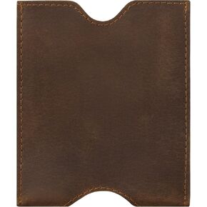 حافظة حامل جواز السفر من الجلد الطبيعي من Ringsun مصنوعة يدويًا in Kuwait