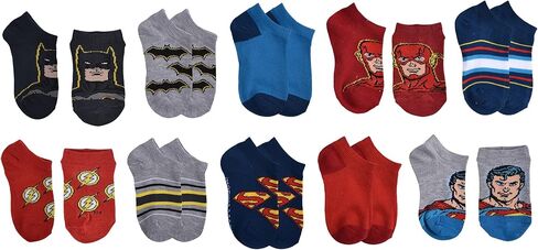 جوارب للأولاد من Justice League مكونة من 10 جوارب بدون عرض in Kuwait