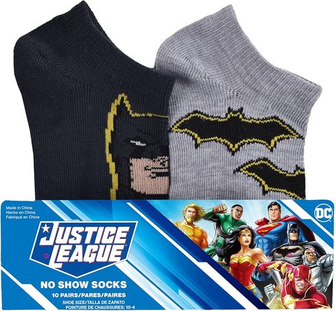 جوارب للأولاد من Justice League مكونة من 10 جوارب بدون عرض in Kuwait