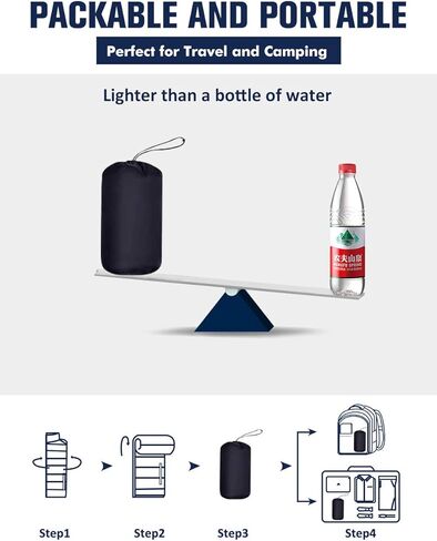 معطف شتوي من Camii Mia Kids Big Boys سترة منتفخة قابلة للتعبئة خفيفة الوزن لبدلة الثلج معاطف خارجية منتفخة in Kuwait