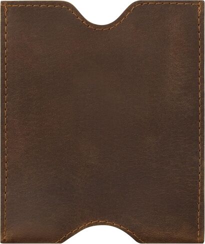 حافظة حامل جواز السفر من الجلد الطبيعي من Ringsun مصنوعة يدويًا in Kuwait