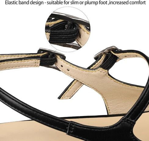 Dsevht Slingback Flats للنساء مغلق تو مربع ماري جين الباليه الشقق عارضة أزياء اللباس أحذية للنساء in Kuwait