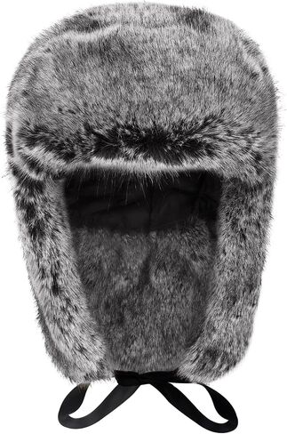 الشتاء الصياد قبعة للرجال فو الفراء الروسية Ushanka جندي القبعات يندبروف إيرفلاب الدافئة تزلج الصيد قبعة الدراجات أبي قبعة الثلج in Kuwait