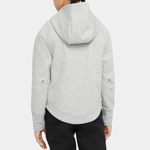 Nike Sportswear Tech Fleece Big KidsFull-Zip Hoodie CZ2570-091 (Grey),Small in Saudi Arabia