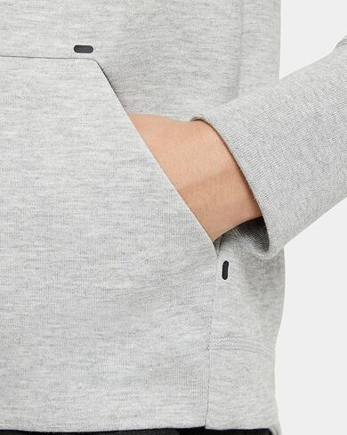 Nike Sportswear Tech Fleece Big KidsFull-Zip Hoodie CZ2570-091 (Grey),Small in Saudi Arabia