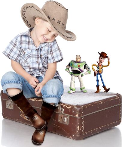 Disney Toy Story Woody & Forky Boy's Lighted Cowboy Boot (Toddler/Little Kid) in Kuwait