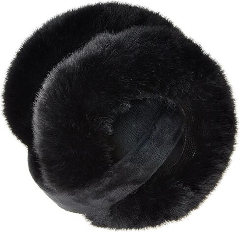 ZLYC Winter Faux Fur Foldable Earmuffs Cute Fuzzy Ear Muffs for Women Girls in Saudi Arabia