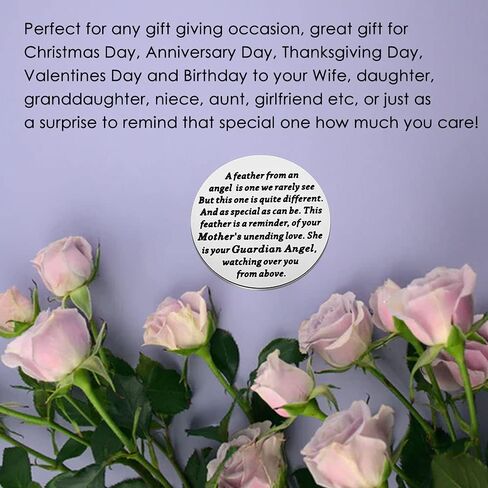 TIIMG Pocket Hug Gift Loss of Mother Loss of Father Gifts Memorial Keychain Guardian Angel Gifts in Kuwait