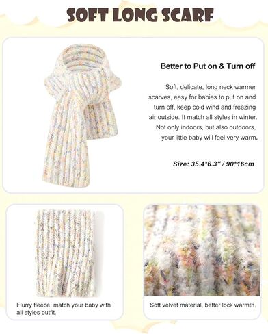 Kids Hat Scarf Gloves Set Girl Ages 3-5 4-6, Toddler Winter Fleece Lined Beanie Hats Mittens 2t Boys Baby 6-12 9 12-18 Months in Saudi Arabia