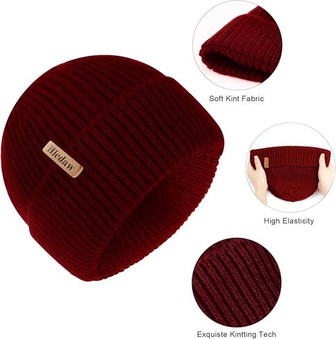 Hicdaw 3 قطعة قبعة شتوية للأطفال طقم أربطة عنق للأطفال الصغار قبعة شتوية قبعة صغيرة للأطفال مجموعة دافئة للأولاد والبنات من سن 4 إلى 10 سنوات in Kuwait