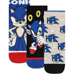 Sonic The Hedgehog Boys Socks Pack of 3