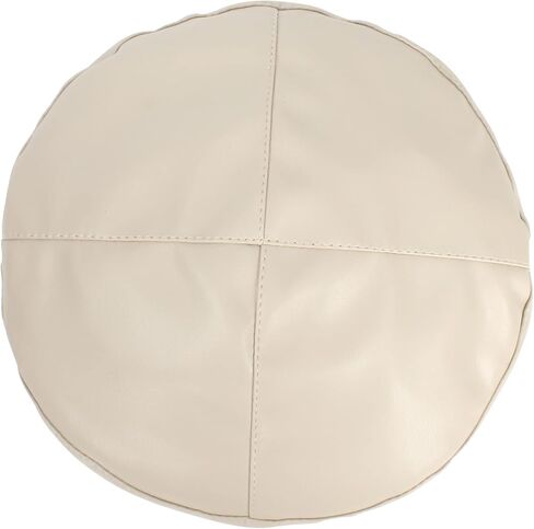 Women Buckle Spring Fall Winter Faux Leather Beret Classic British Style Hat in Saudi Arabia