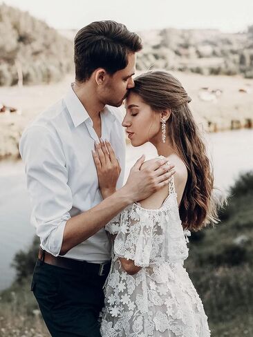 SWEETV مشبك زركونيا مكعب على أقراط الزفاف للنساء العرائس، أقراط متدلية طويلة من حجر الراين لحفلة موسيقية أو مهرجان in Kuwait