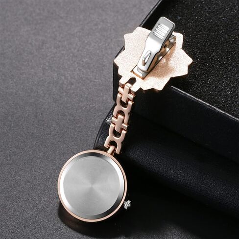 Lancardo 1-3 قطع كليب على ساعة مع سماعة الطبيب المستعملة مع ساعات جيب فوب للممرضات الطبيب زهرة سهلة القراءة للنساء in Kuwait