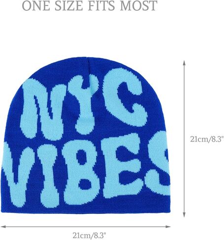 KDWAVE النساء MEA Culpa قبعة Y2k الأزياء الجرافيك قبعة الجمجمة قبعة الشتاء قبعة دافئة محبوك قبعة للنساء الرجال in Kuwait