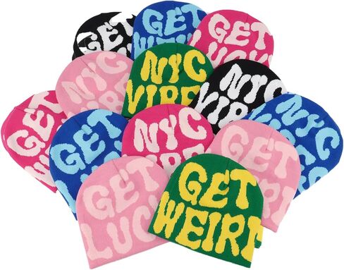 KDWAVE النساء MEA Culpa قبعة Y2k الأزياء الجرافيك قبعة الجمجمة قبعة الشتاء قبعة دافئة محبوك قبعة للنساء الرجال in Kuwait