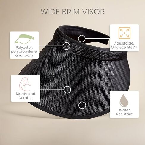 de la heart Wide Brim Visor Sunhat for Women in Saudi Arabia