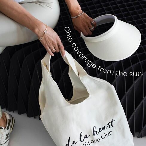 de la heart Wide Brim Visor Sunhat for Women in Saudi Arabia