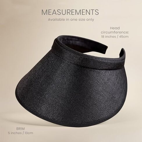 de la heart Wide Brim Visor Sunhat for Women in Saudi Arabia