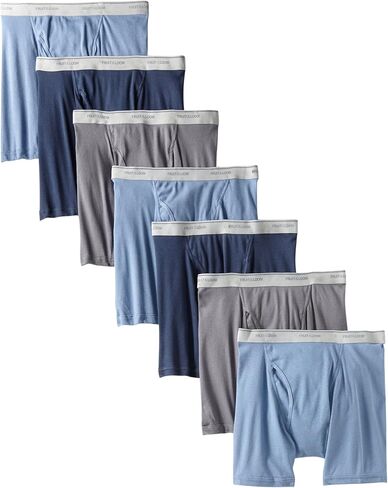 Fruit of the Loom Men's Boxer Brief (Pack of 7) in Saudi Arabia
