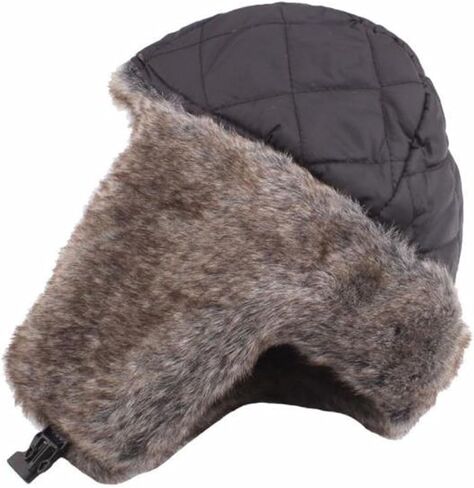 للجنسين الشتاء كامو الصياد قبعة الصيد الباردة برهان الدفء قبعة التزلج الدراجات قبعات جندي روسي in Kuwait