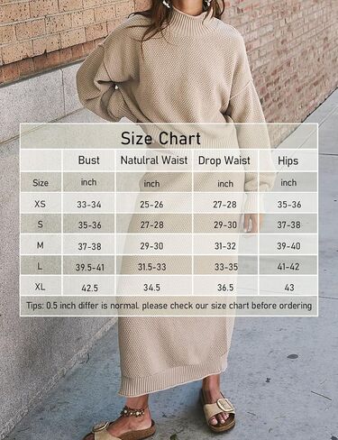 FACDIBY المرأة 2 قطعة سترة تنورة مجموعة عادية كم طويل رقبة السلحفاة سترة تنورة قلم رصاص وتتسابق صالة مجموعات in Kuwait