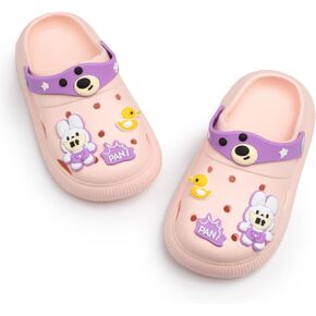 Sonsage Toddler Boys Girls Garden Clogs Slippers Little Kids Slip-On Sandals Cute Cartoon Classic Breathable Lightweight Summer Beach Pool Water Garden Shoes in Kuwait