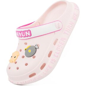 Azooken Kid's Cute Clogs Slides Boys Girls Slippers Beach Pool Shower Sandals Cartoon Garden Shoes(Toddler/Little Kids/Big Kids) in Saudi Arabia
