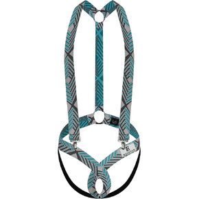 IYUNYI Elastic Men Body Harness Bandage With O-Ring Costume Club Costumes Props