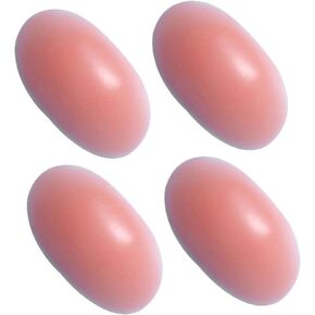 Exceart Soft Silicone Shoulder Push Up Pads Adhesive Shoulder Enhancer Shoulder Pads for Adults Women 2 Pairs (Size L) in Saudi Arabia