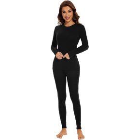 Women's 100% Merino Wool Base Layer Sets Lightweight Active Base Layer for Ski in Kuwait