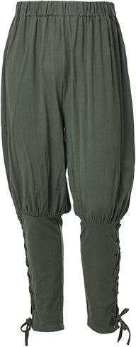 Men's Medieval Pants Viking Pirate Costume Trousers in Saudi Arabia