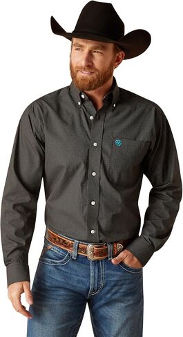 ARIAT Men's Wrinkle Free Gian Fitted Shirt in Saudi Arabia