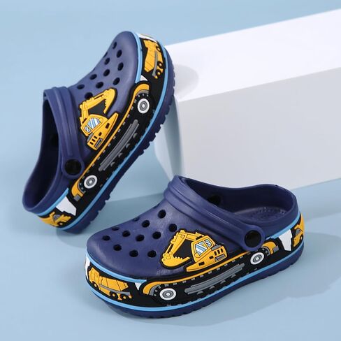 Kids Garden Clogs Boys Clogs Cute Cartoon Girls Water Clogs Children Slip-on Breathable Beach Pool Shower Clogs in Saudi Arabia