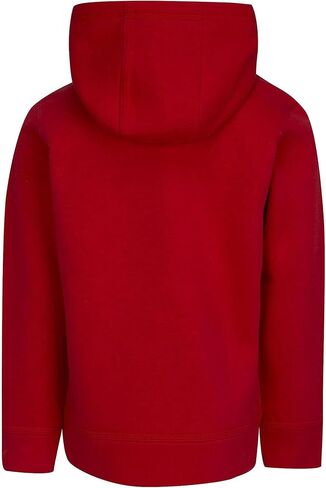 Nike Boy's Club Fleece Pullover Hoodie (Little Kids) University Red 4 Little Kid in Saudi Arabia