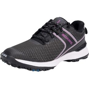 SQAIRZ Freedom Mesh Women's Athletic Golf Shoes, Golf Shoes, Designed for Balance & Performance, Replaceable Spikes, Breathable, Golf Shoes Women with Spikes, Womens Golf Shoes, Golf Footwear