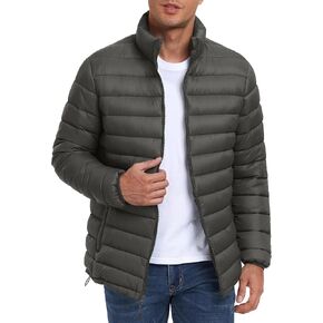 Cityork Men's Puffer Jacket Lightweight Winter Coats Water-Resistant Insulated Puffy Jacket for Hiking Travel Snow in Saudi Arabia