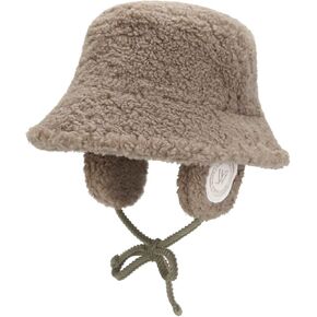 WHITE SANDS MOJA Unisex Fleece Earmuff Bucket Hat Faux Fur SKADI in Kuwait