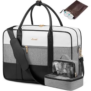 LOVEVOOK Weekender Travel Duffel Bag, Personal Item Duffle Bags for Women with Laptop Compartment, Overnight Bag with Toiletry Bag, Yoga Gym Bag with Wet Pocket, Hospital Bag for Labor and Delivery