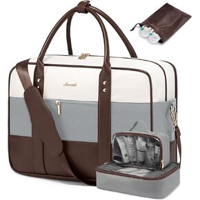 LOVEVOOK Weekender Travel Duffel Bag, Personal Item Duffle Bags for Women with Laptop Compartment, Overnight Bag with Toiletry Bag, Yoga Gym Bag with Wet Pocket, Hospital Bag for Labor and Delivery in Kuwait