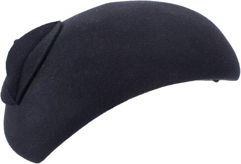 Lawliet Teardrop Women Wool Felt Fascinator Hat Flower Tam Beret Casque A574 in Saudi Arabia