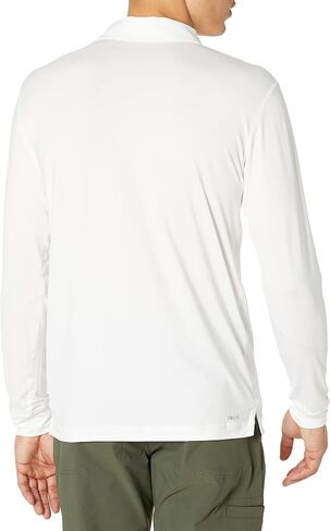 PUMA GOLF YOUV Long Sleeve Polo, Bright White, XLarge in Saudi Arabia