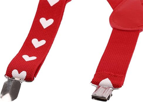 IBTOM CASTLE Baby Boys Y Back Adjustable Elastic Suspender Strong Sturdy Clip-on Braces Pre tied Bow Tie Perfect for Tuxed in Saudi Arabia