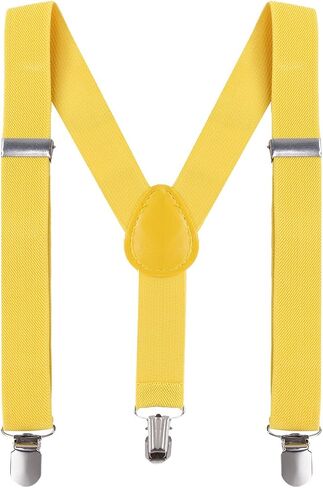 IBTOM CASTLE Baby Boys Y Back Adjustable Elastic Suspender Strong Sturdy Clip-on Braces Pre tied Bow Tie Perfect for Tuxed in Saudi Arabia