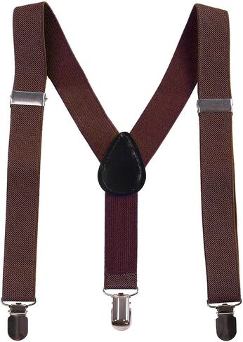 IBTOM CASTLE Baby Boys Y Back Adjustable Elastic Suspender Strong Sturdy Clip-on Braces Pre tied Bow Tie Perfect for Tuxed in Saudi Arabia