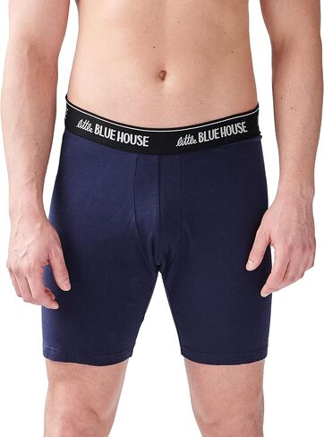 Little Blue House by Hatley Men's Novelty Boxer Briefs, Papa Bear, Large in Kuwait