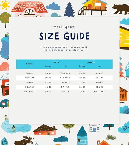 Little Blue House by Hatley Men's Novelty Boxer Briefs, Papa Bear, Large in Kuwait