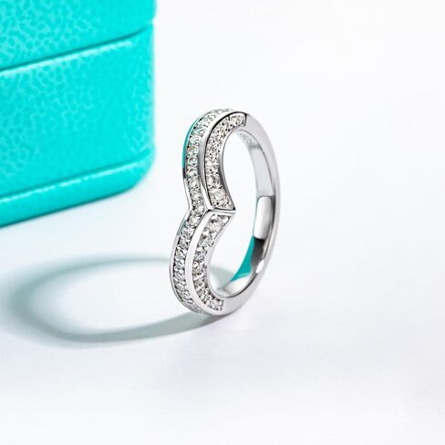 AnuClub Moissanite Engagement Rings 3.55/4.08cttw D Color VVS1 925 Sterling Silver Crown Wedding Rings Mask Promise Ring Wedding Band Eternity Rings for Women with Certificate in Saudi Arabia