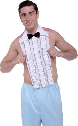 Forum Novelties Men's Standard Ruffled Shirt Front, Multicolor, One Size in Saudi Arabia