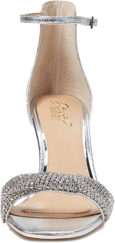 Jewel Badgley Mischka Yesica Stiletto with Crystal-Encrusted Strap in Saudi Arabia